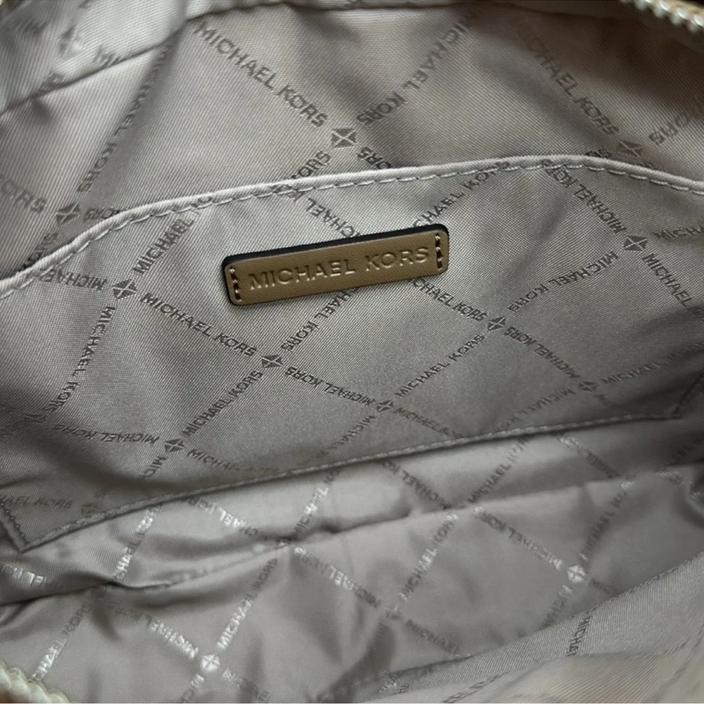 MICHAEL KORS Jet Set Lg Ombré Signature Logo EW Crossbody Body East West Husk